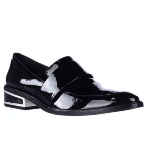 Rachel Zoe Blanca Black Slip-On Loafers Size 6 - Picture 10 of 11